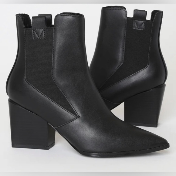 Kendall & Kylie Finigan Black Pointed Toe Ankle Booties, Size: 8, Vegan Leather - Picture 11 of 11